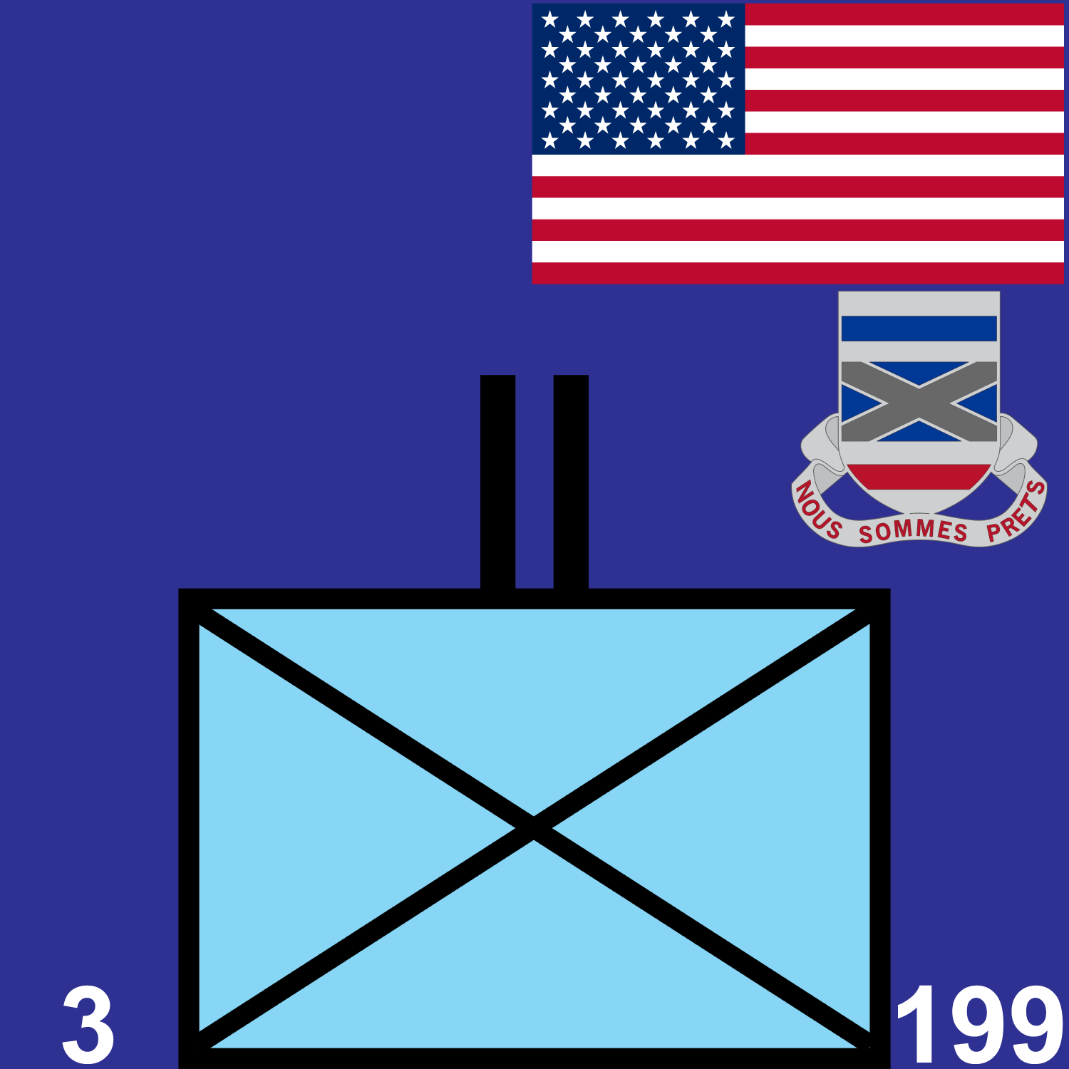 3d Battalion, 199th Infantry Regiment icon